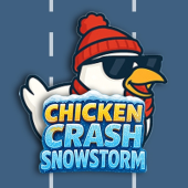 Chicken Crash Snowstorm logo
