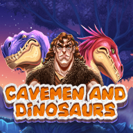 Cavemen and Dinosaurs logo