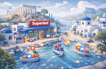 Superbet vstopa v Grčijo s stavami in iGamingom slika