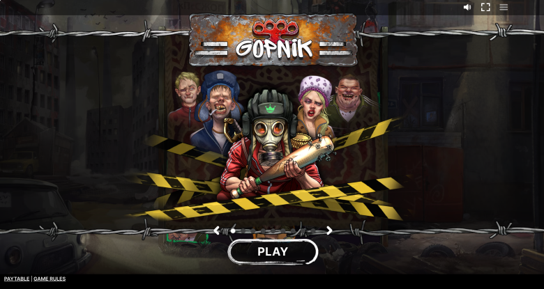 Gopnik Main Screen